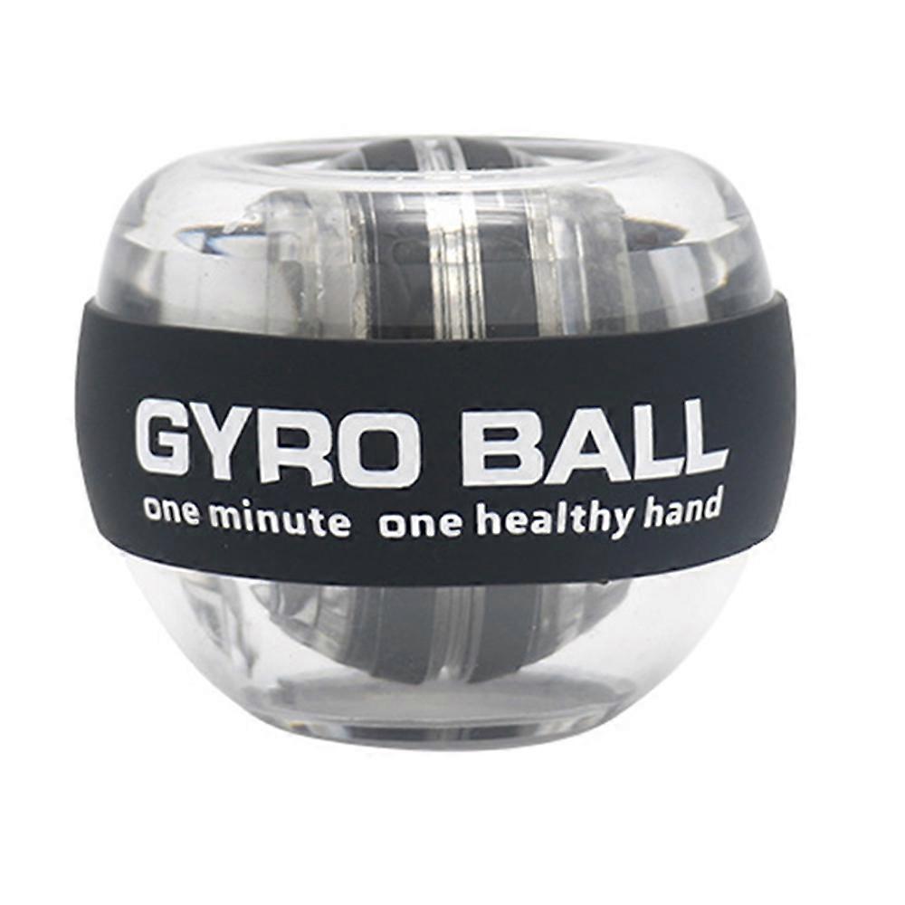 Auto-Start Gyro Ball Wrist Exerciser/Balance Decompression Toy/Metal Ball Core with LED Light
