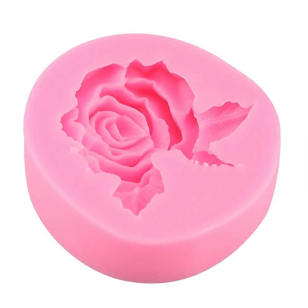 Rose Shape Silicone Cake Fondant Chocolate Molds Decorating Tool Baking Accessory
