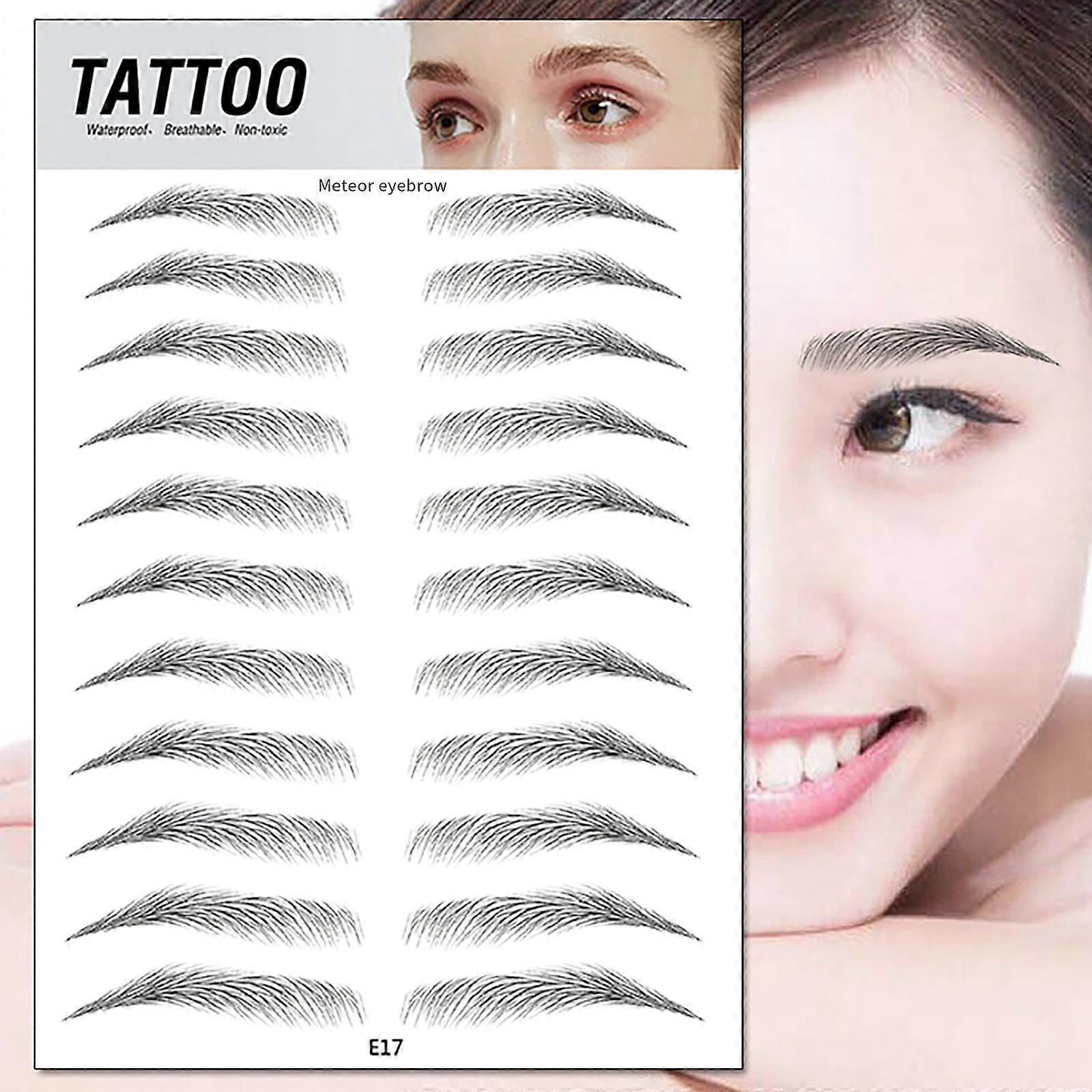 Rare Beauté 3D Sourcil Autocollant Sourcil Autocollant Sourcil Autocollant