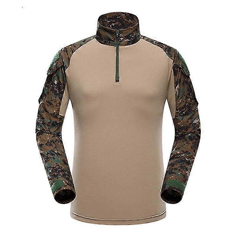New Professional Camuflage Softair US Army Combat Uniform Military Shirt Cargo CP Multicam Airsoft Paintball Cotton Tactical Clothing