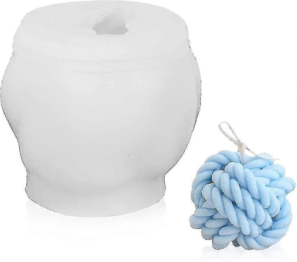 Multi Candle Mold - 3d Cube Silicone Ball Mold For Making Candles, Soap, Cakes, Chocolates