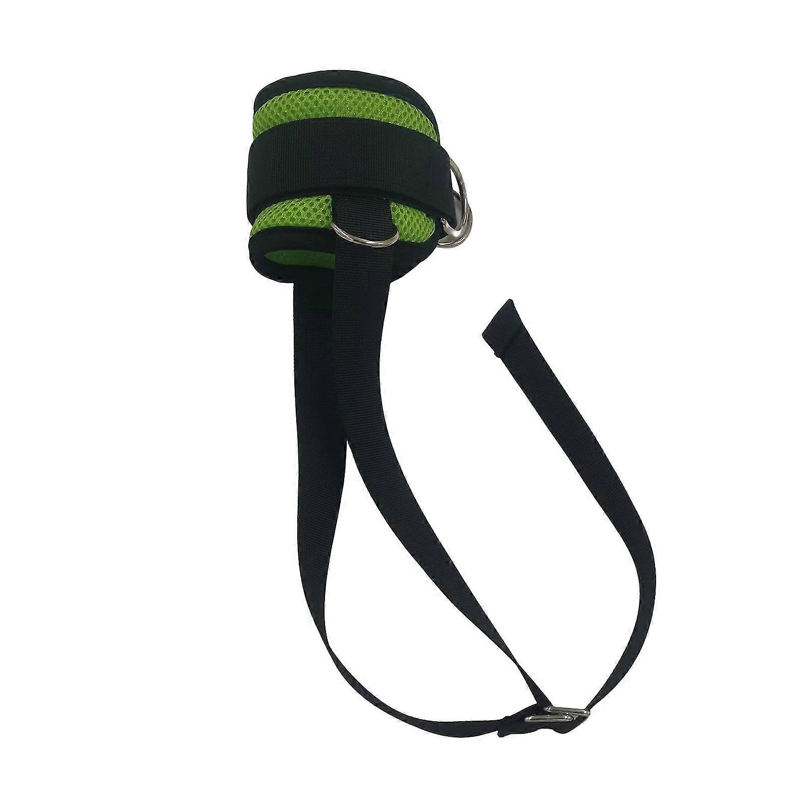ankle strength training straps with double d-rings and strong hook for home gym exercise