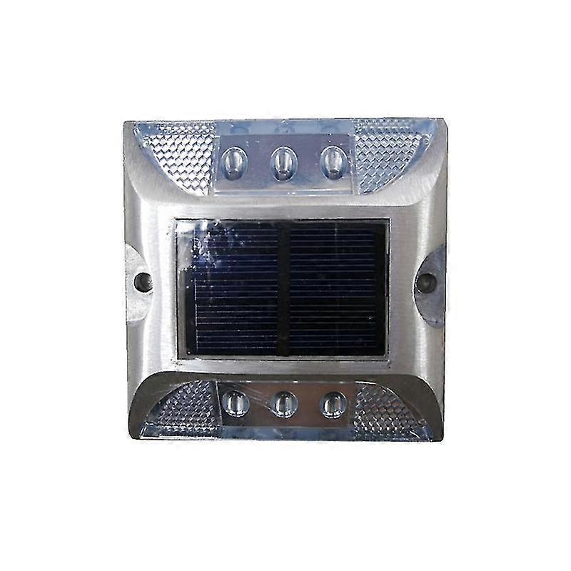 solar pathway marker led dock light waterproof security warning lights white led light road stud light for patio yard home pathway stairs garden