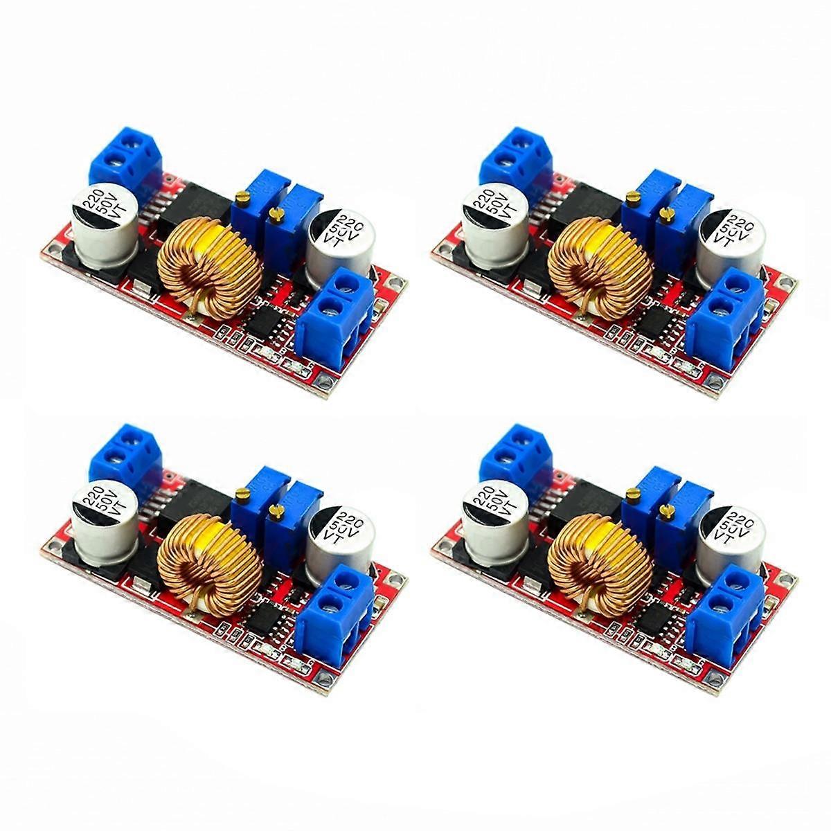 4 stuks XL4015 5A DC naar DC Power Converter 4-38V naar 1.25-36V CC CV LED Driver Oplaadbord Lithium C