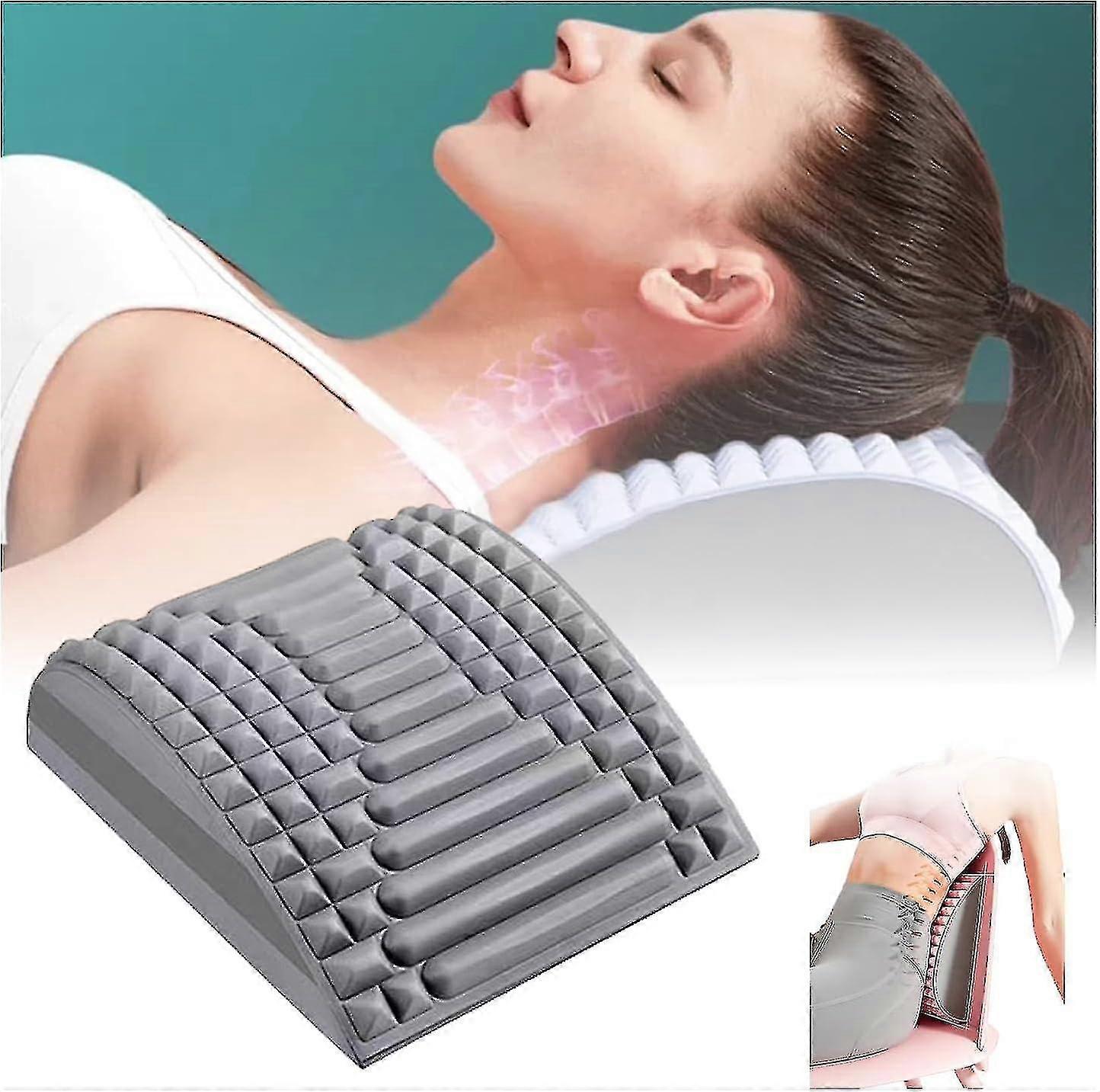 Refresh - Neck & Back Stretcher,back Neck Cracker For Lower Back Pain Relief - MXBC