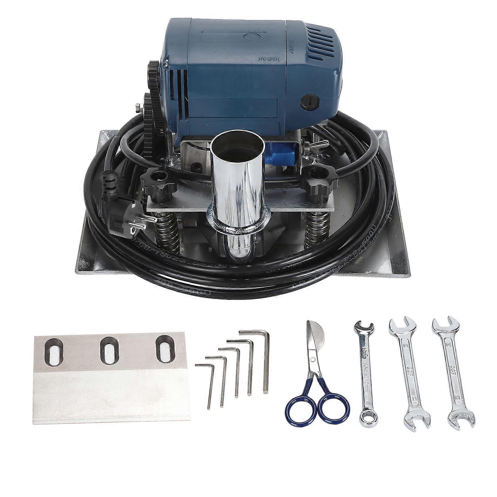Flat Carpet Shearing Machine Adjustable Depth Flexible Professional Compact Flat Carpet Trimmer with 3inch Blade EU Plug 220V
