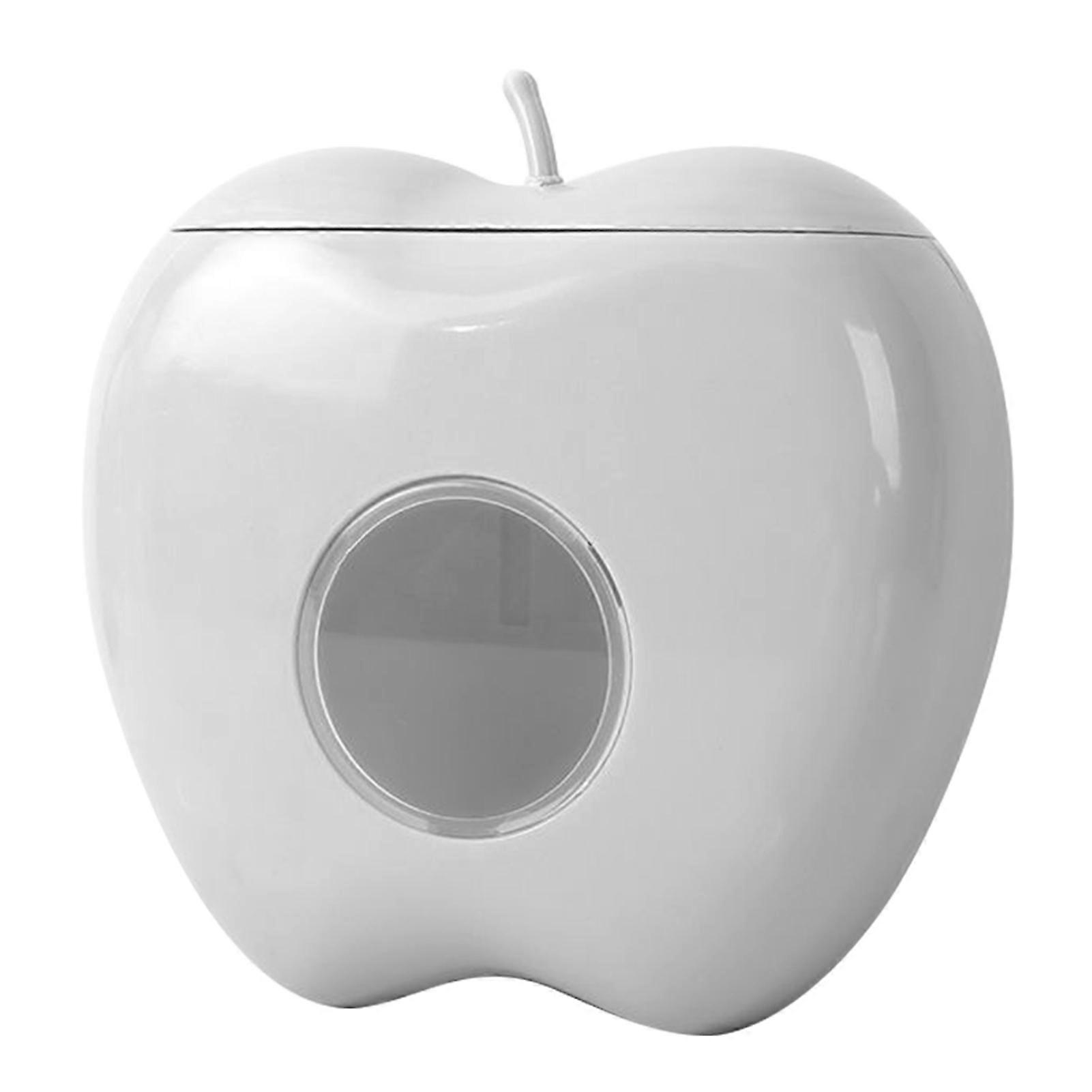 Plastic Wrap Storage Box with Clear Window Household Large Capcaity Storage Box for Kitchen Bathroom