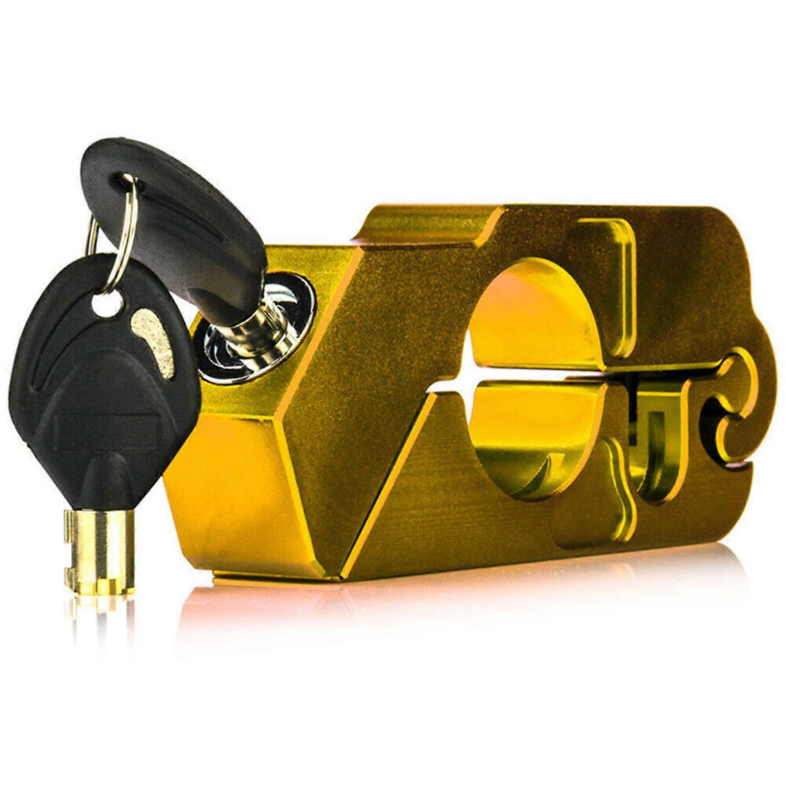 Durable Motorcycle Handlebar Lock Grip Brake Levers Security Lock Anit Theft