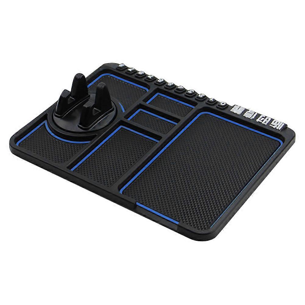 Car Dashboard Anti Slip Mat Pad GPS Mobile Phone Holder Stand Number Plate Accessories