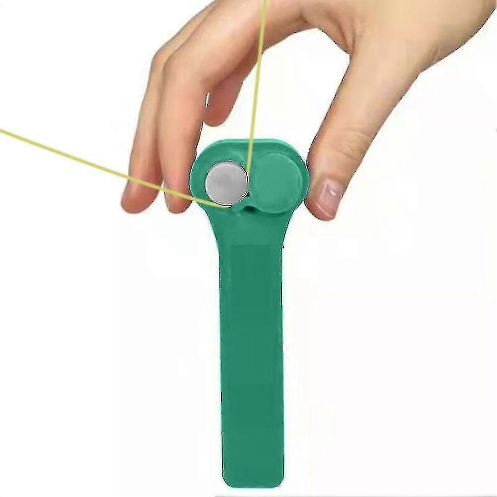 Zipper Rope Launcher Handheld Thruster Loop Lasso Rope Shooting Toy
