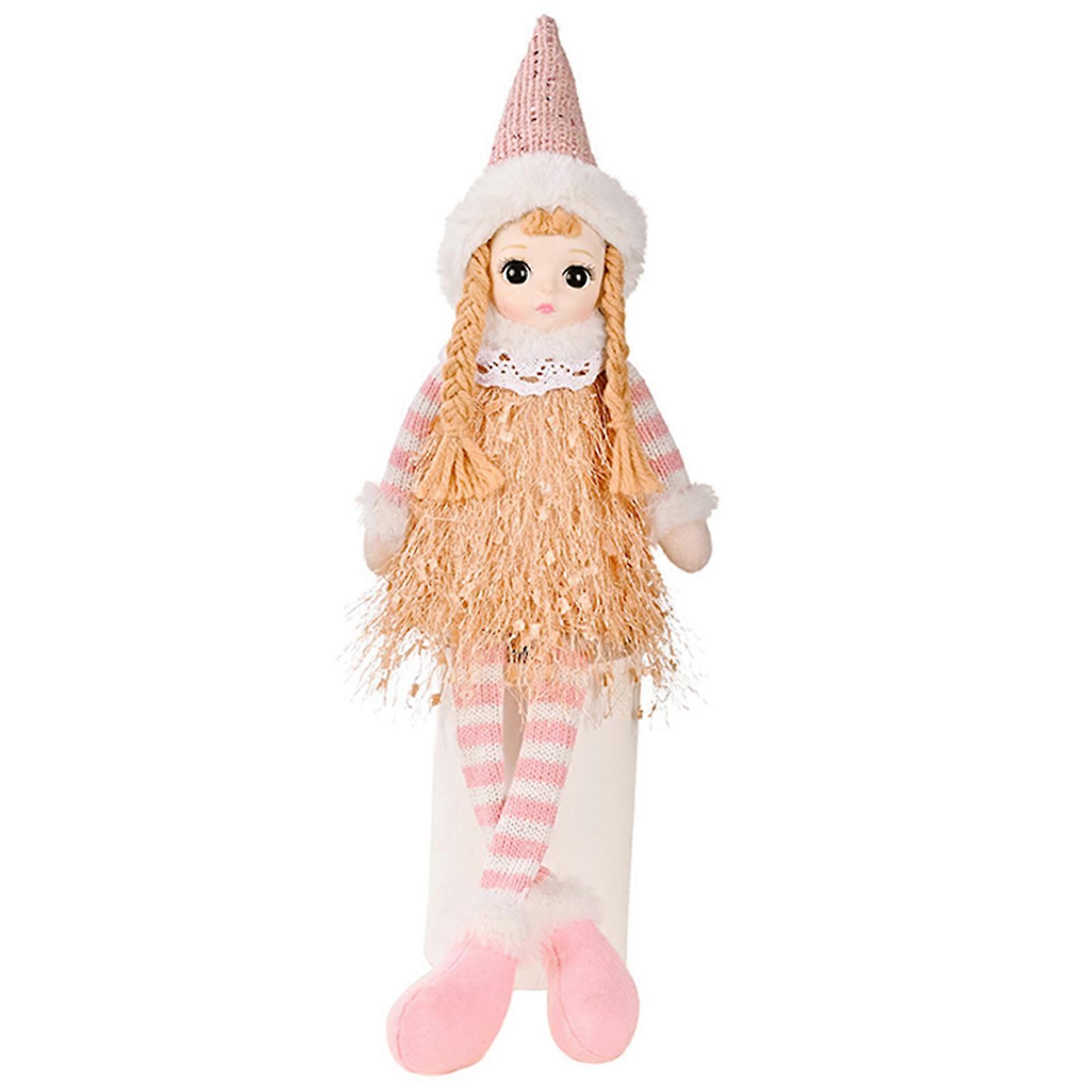 Elves Toy Decorations Sitting Beautiful Long Legged Plush Dolls For