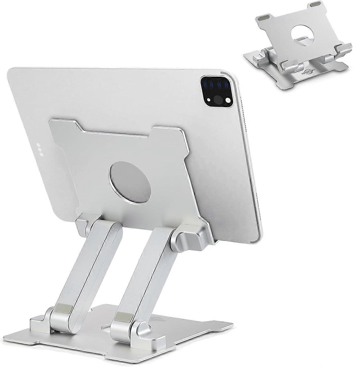 Quality Tablet Stand,Adjustable Foldable Eye-Level Aluminum Solid Up to 15-in Tablets Holder for Microsoft Surface Series Tablets,iPad Series,Samsung 