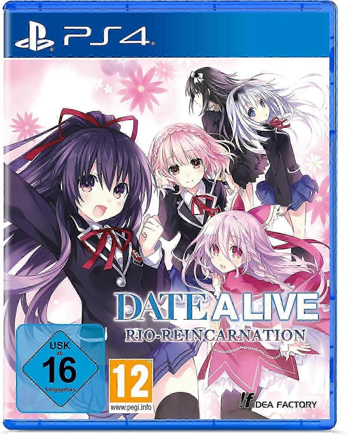 Date A Live Rio Reincarnation Re-release Standard Edition PS4 Game