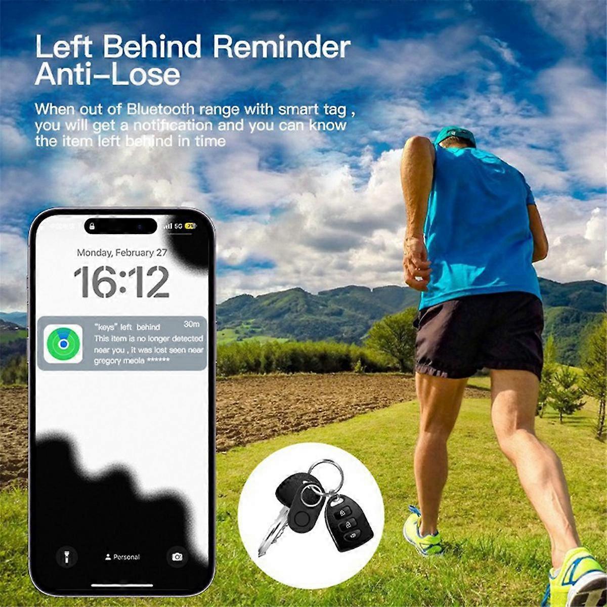 Locator for Loss Prevention for Find My Find Pet Tracker Kids Device MFI Loss Prevention Locator Bl