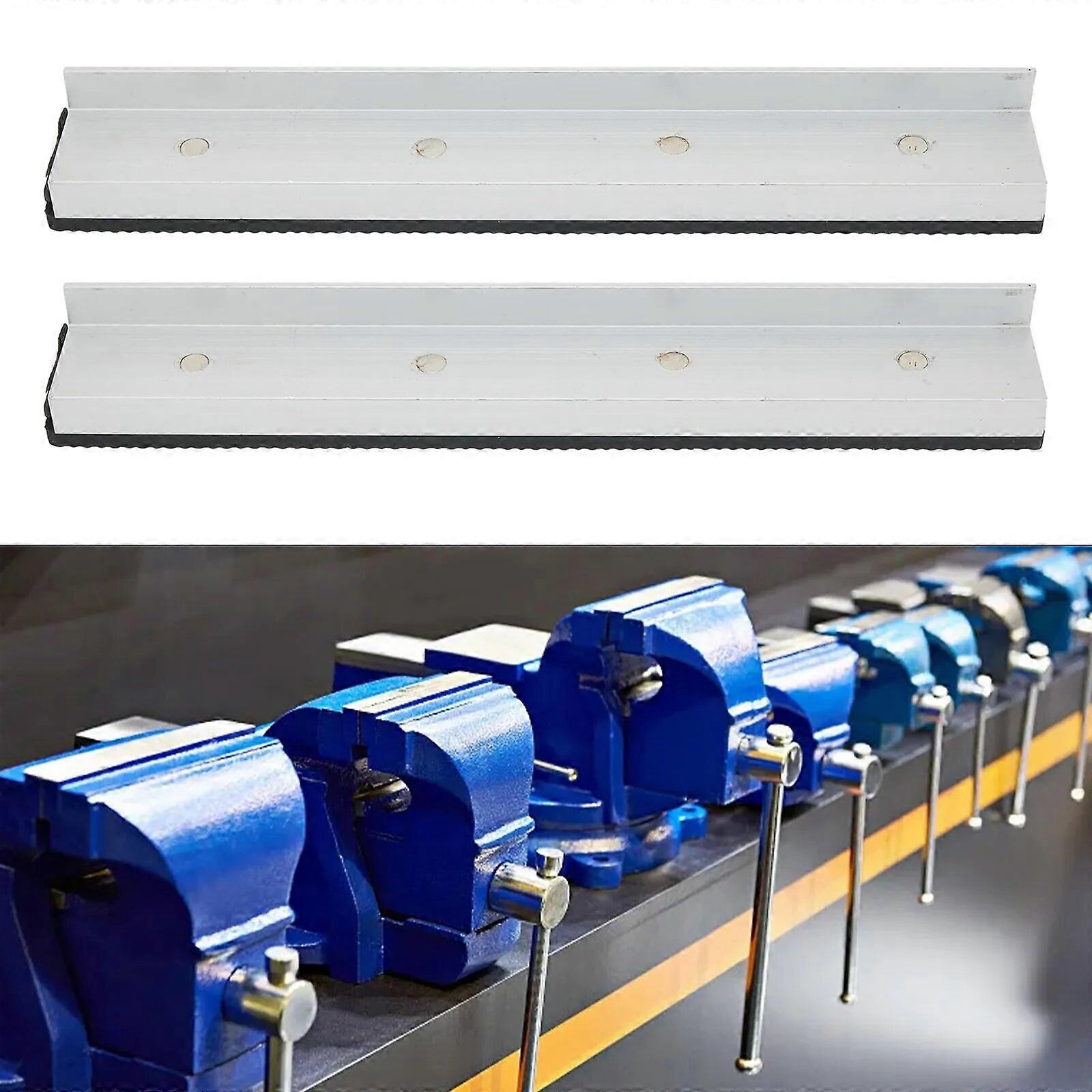 Magnetic Bench Vise Jaw Cover With Universal Soft Vice Jaws Pads Covers Multi-Purpose For Any Metal Vice