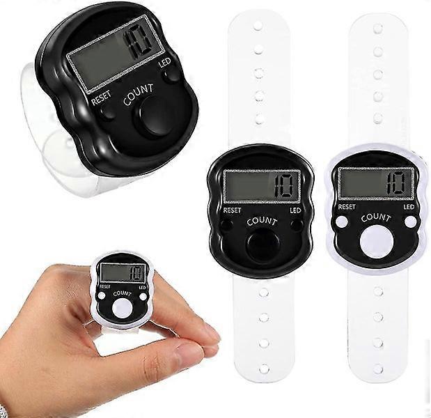 Pieces Manual Electronic Rosary Counter Led Automatic Knitting Row Count Digital