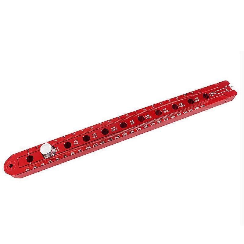 Woodworking Drawing Circle Ruler, 340mm Extended Circle Ruler Circular Drawing Tool Aluminum Alloy Drawing Compass Adjustable Marking Gauge for Drawin