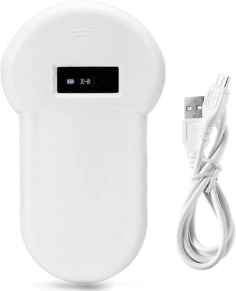134.2KHz Pocket Reader Handheld Animal Chip Reader Scanner Pet Dog Cat ID Reader