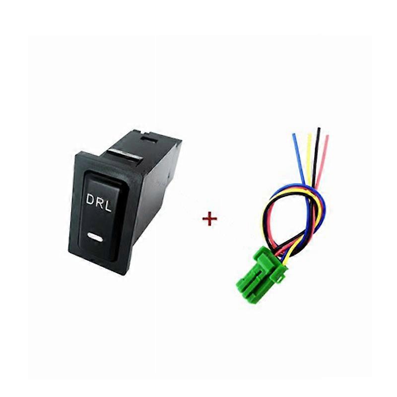 1PC Radar Parking Sensor BSM LED Rearview Mirror Folding Rearview Mirror Heating Switch Button For CHERY Cowin 2 2012