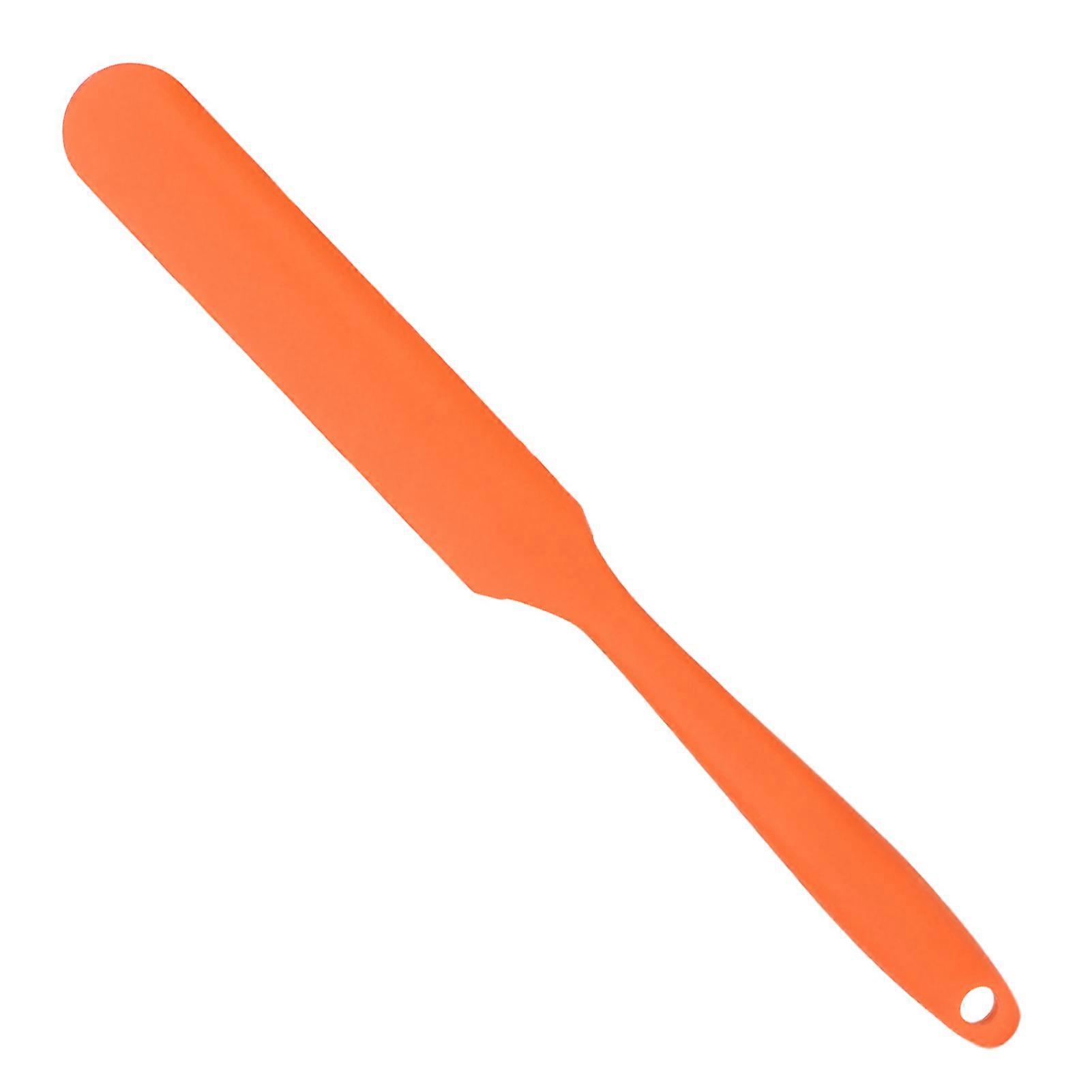Wax Spatula Silicone Reusable Hair Removal Waxing Applicator Scraper for Home Salon Wax WarmerOrange