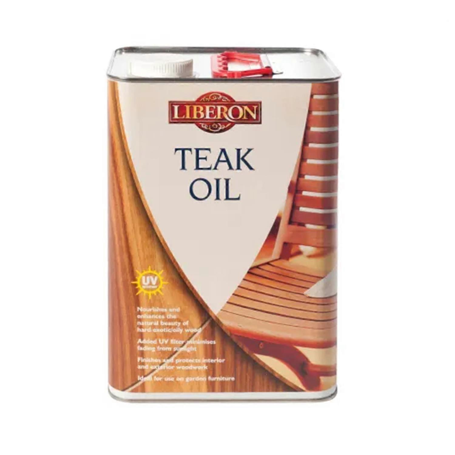 Teak Oil with UV Filters 5 litre