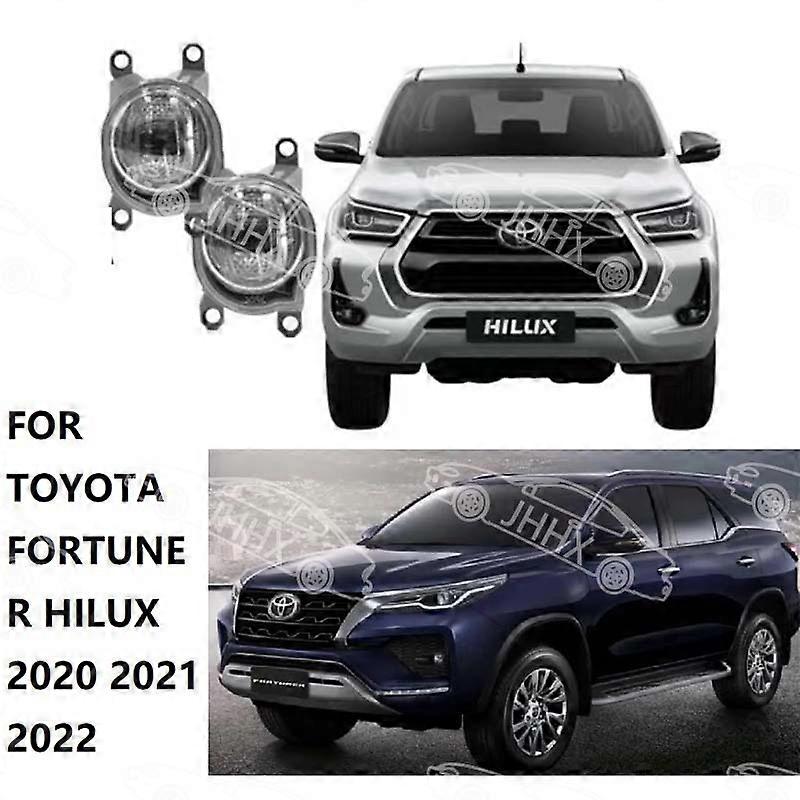 Compatible Hilux Hilux 2020 2021 2022 Fog Light Front Bumper Light Front Anti-Fog Light Fog Light Assembly