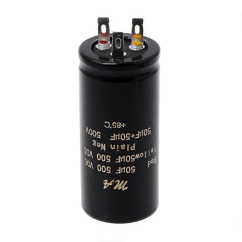 100+100uf,50+50uf,32+32uf,500v Audio Electrolytic Double Amplifier Capacitors