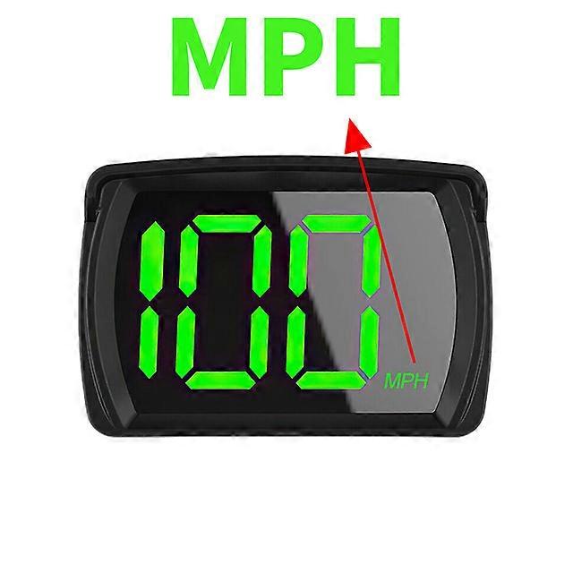 Universal Car HUD Y03 Head Up Display Speedometer GPS 2.8 Inch Big Font Digital Speed Meter Clock Gauge Automotive Accessories sy
