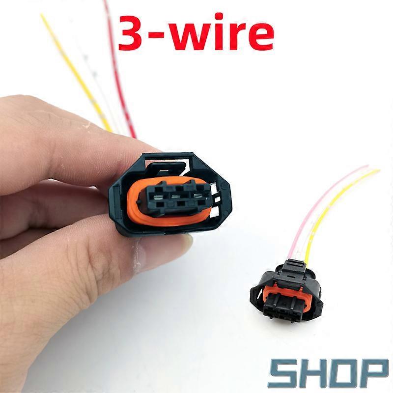 3 פינים תקע מחפר , עבור Komatsu PC200-8 240-8 300-8 350-8 מנוע לחץ גבוה מסילה משותפת חיישן לחץ תקע רתמה חוט