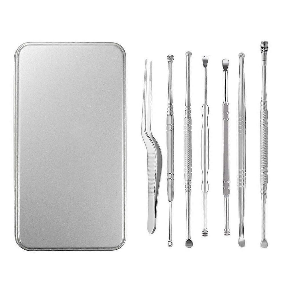 耳のクリーニングセットスパイラル耳ワックスクリーナー除去ツールキュレット