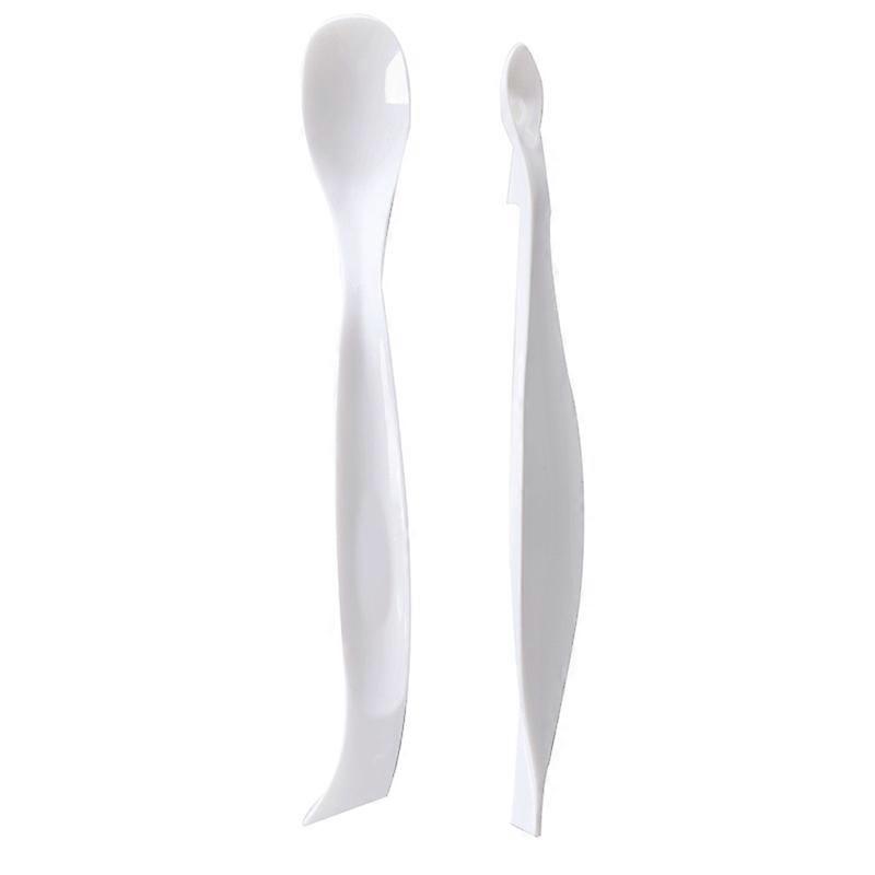 Plastic Fruit Corer Multi-function Fruit Peeler Longan Corers Scoop Melon Ball Scoops Kitchen Tool Set for Kitchen Home (white2pcs)