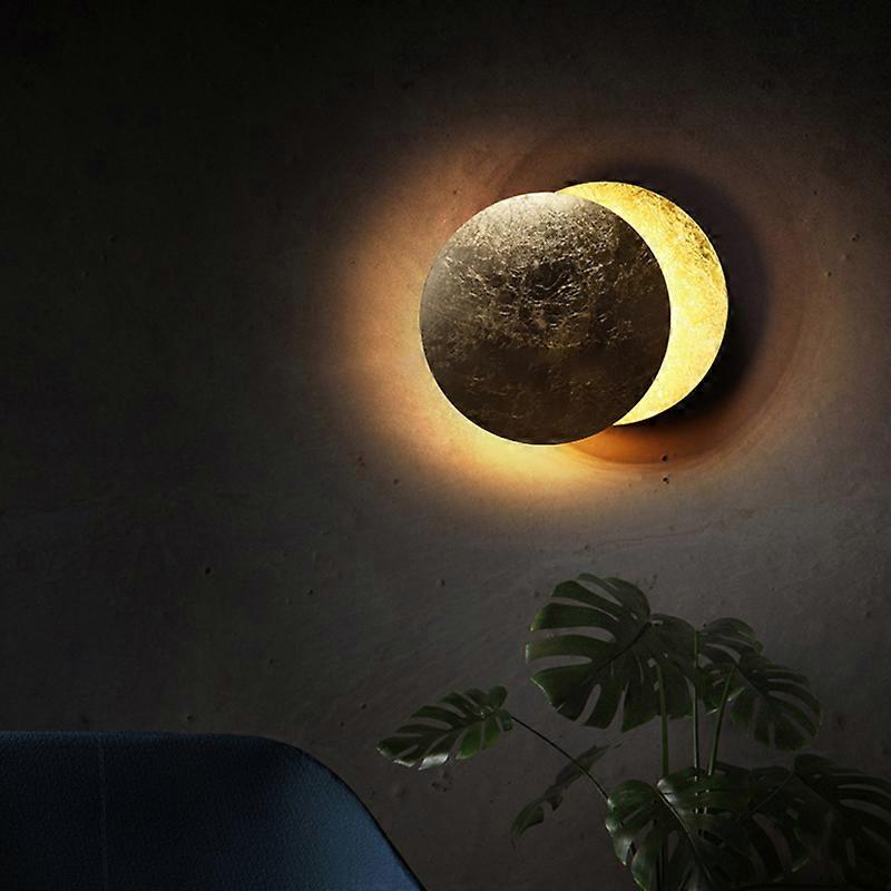 POKHDYE Moderne ronde LED-wandlamp, tv-achtergrond wandlamp decoratieve wandverlichtingsarmaturen, binnenwandmontage lamp lichtpunt, wandlampen voor woonkamer POKHDYE Moderne ronde LED-wandlamp, tv-achtergrond wandlamp decoratieve wandverlichtingsarmaturen, binnenwandmontage lamp lichtpunt, wandlampen voor woonkamer