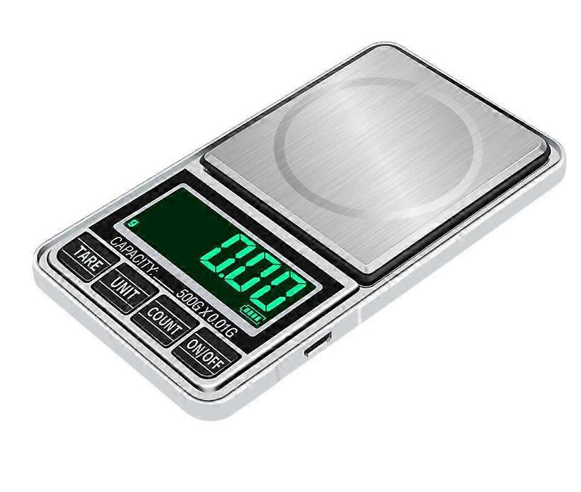 0.01g - 1000gデジタル液晶ポケットスケール、USB電子バランススケールジュエリー用