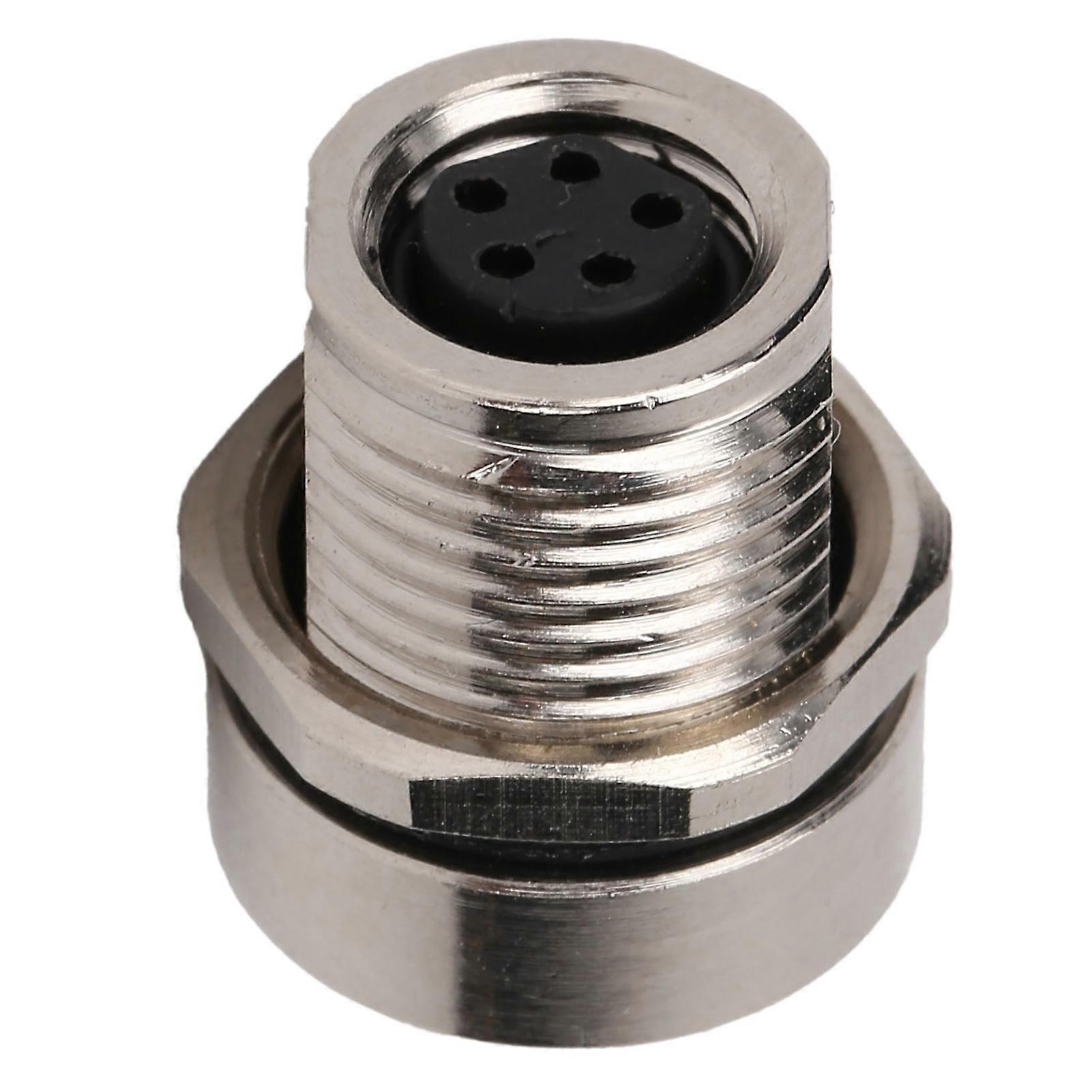 Panel Mounted M8 IP67 Waterproof Connector 5pin Plug-Adapter Socket