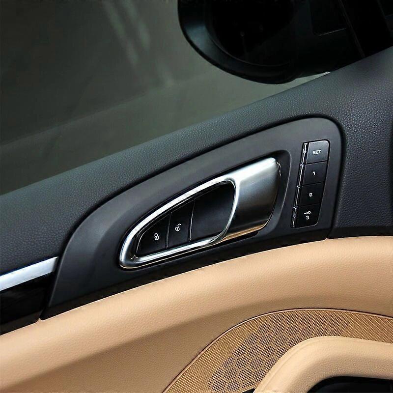 For Porsche Cayenne Panamera Door Central Lock Button Cover Door Lock Control Switch Unlock Button