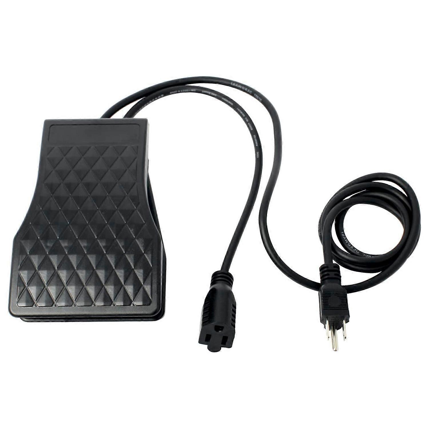 Flex Shaft Motor Foot Control Pedal Replacement Electric for Rotary Tool Hanging Grinder Tool Accessories Variable Speed with Anti-Skid Rubber Surfac