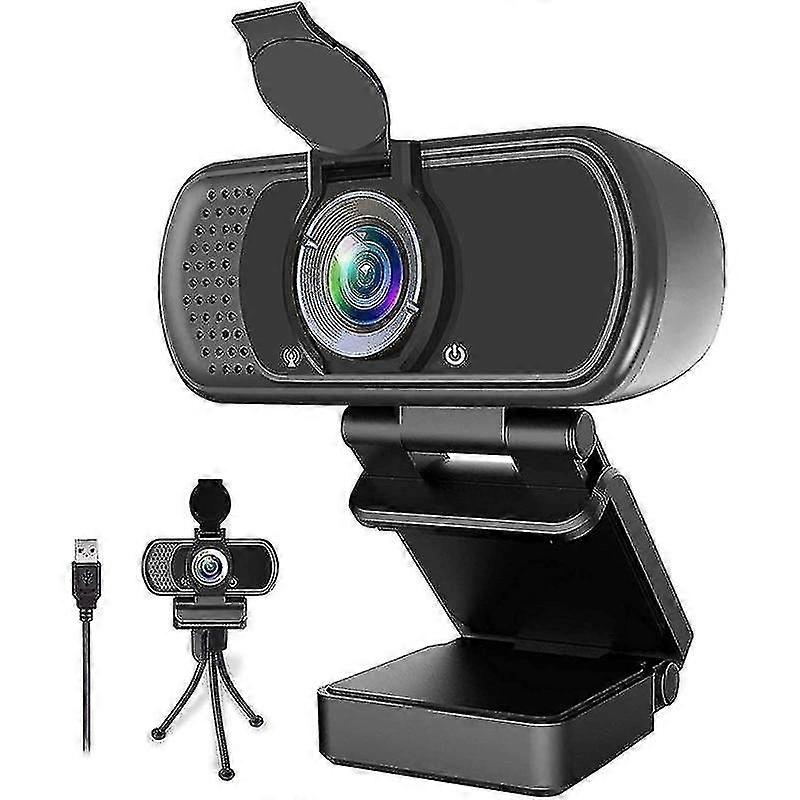 webcam 1080p Hd Fixed Focus Pc Camera Web Camera With Microph Cover Tr Camera