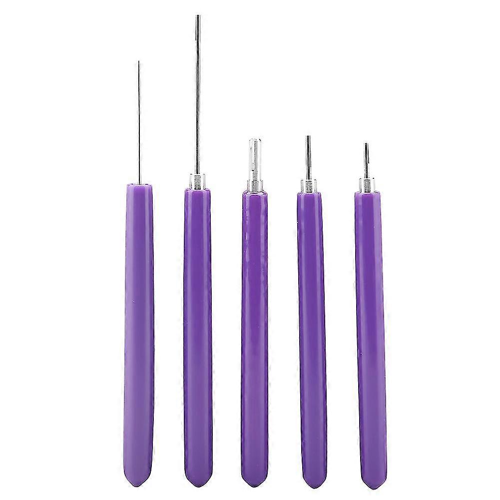 5 Pcs Multifunctional Slotted Quilling Tools Kit