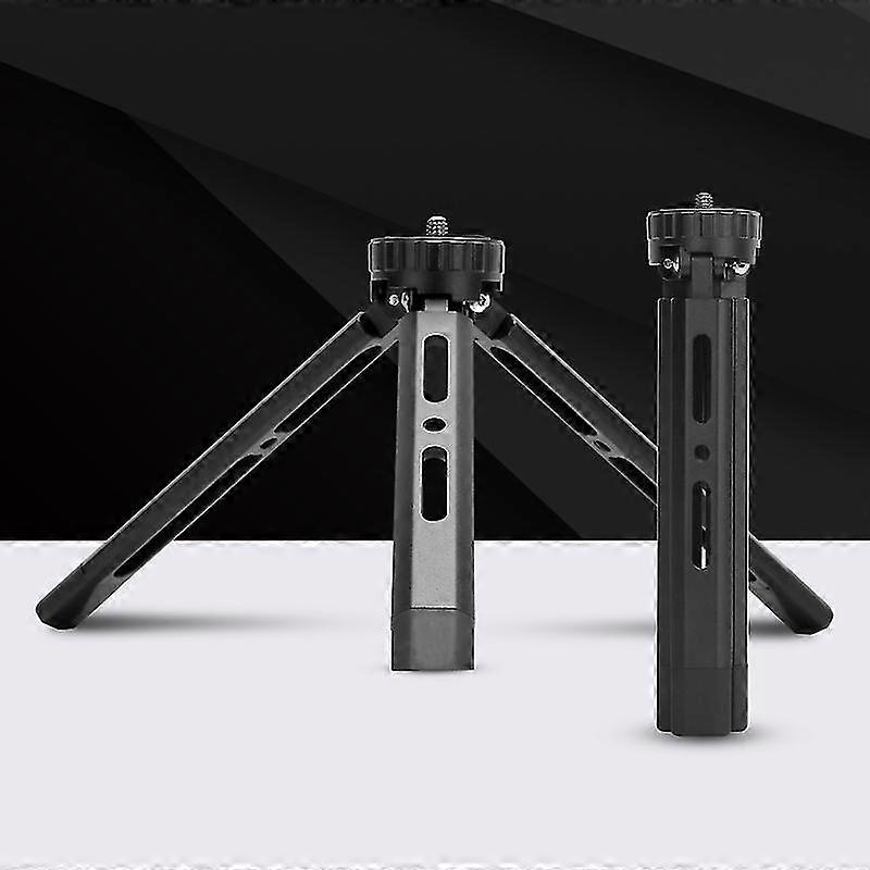 Mini Metal Tripod Aluminum Alloy Desktop Stand Tripod With 1/4 Inch Screw For Dslr Ildc Camera Camcorder Projector