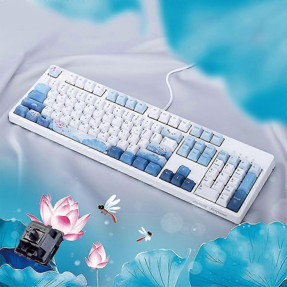 Wired Keyboard Keyboard Switch Compatible With Windows Pc Gamers-black Shaft