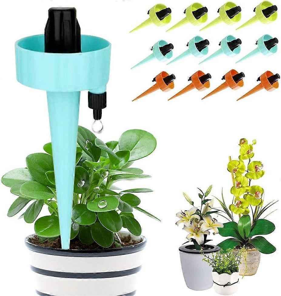 12pcs，Drip Irrigation Kit, Automatic Watering Cone Irrigation Plant System,
