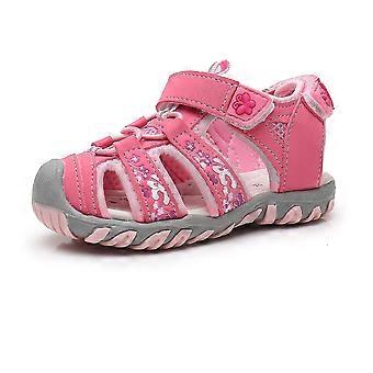 Kid's Boy's Girl's Soft Sole Close Toe Sport Beach Sandals (toddler/little Kid)" Pink 21"-ZZY