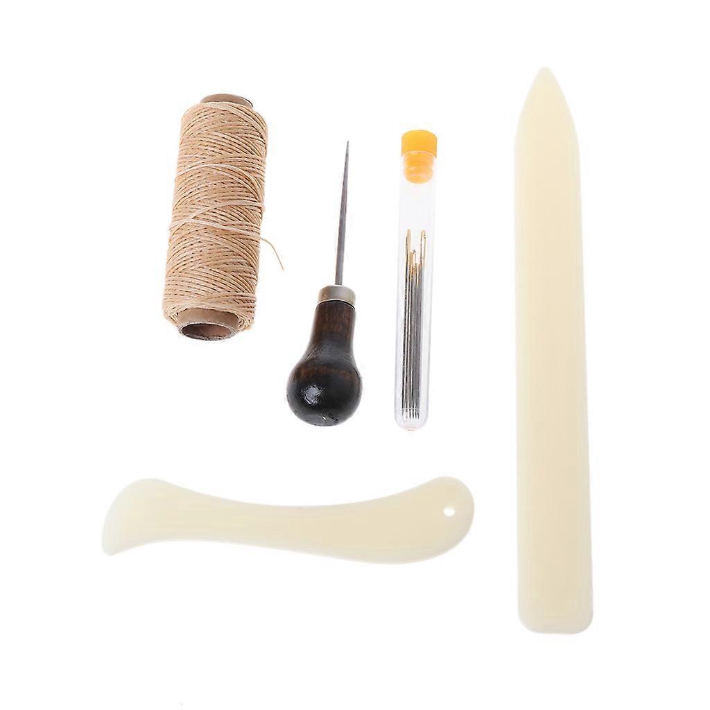 New 11 Pieces Bookbinding Kit Starter Tools Set Folder Paper Crafts Sewing
