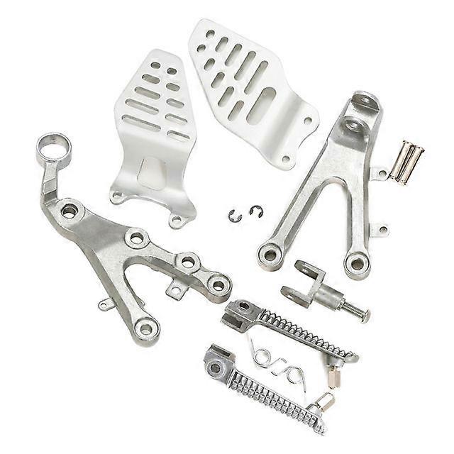 Motorcycle Front Foot Rest Bracket Set or Footpegs For Yamaha YZF R6 YZFR6 20062020 2019 2018 17 16 15 14 13