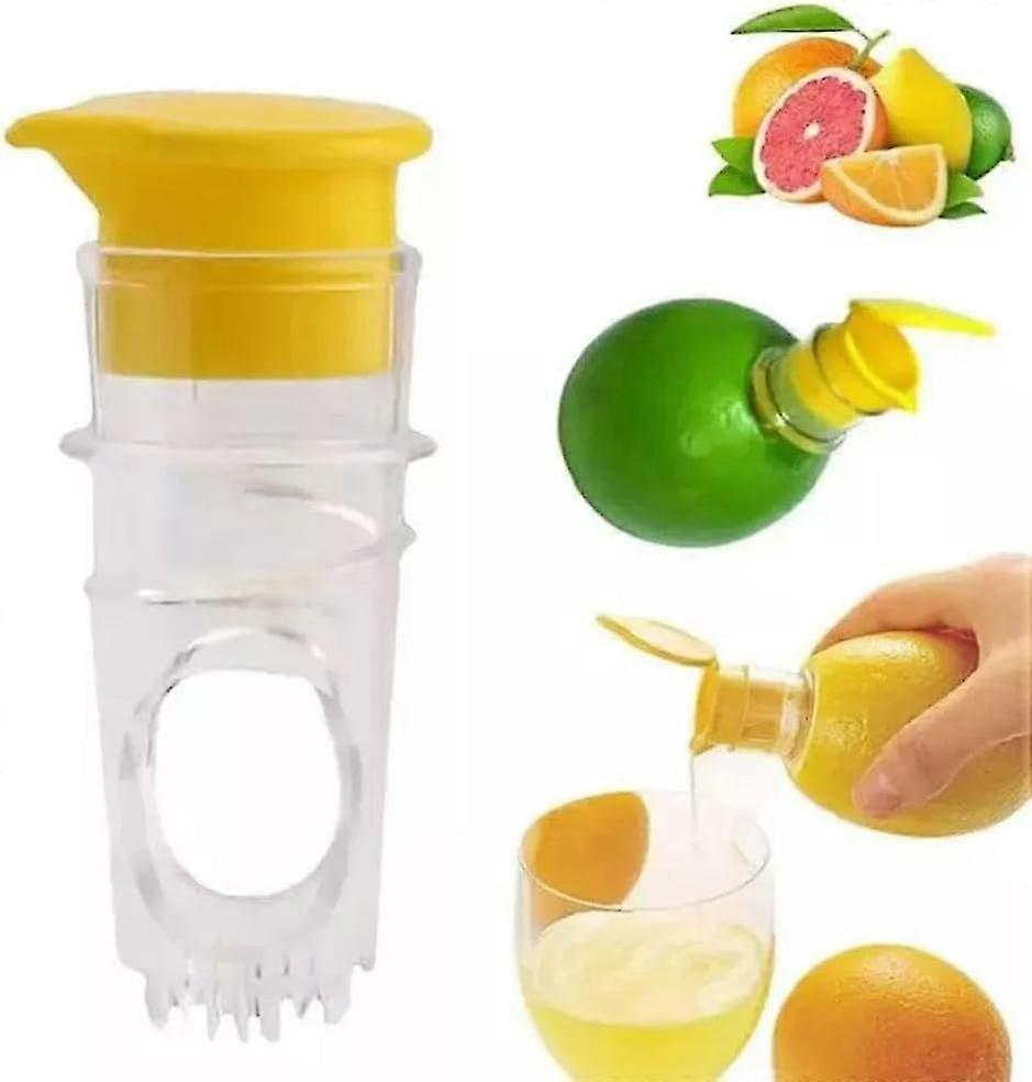 Lemon Mini Squeezer, Screw Top Lemon Juicer, Lemon Squeezer Manual Plastic, Lime Juicer, Squeeze Lime for Cocktails, Drinks