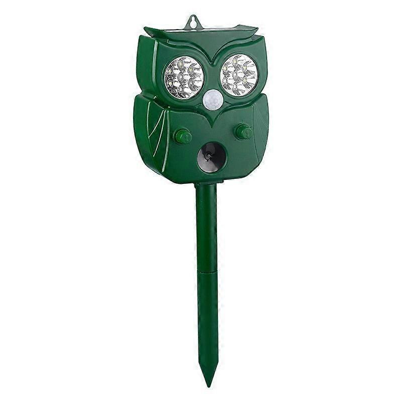 Cat Repeller, Ultrasonic Solar Powered Repeller IP66 Waterproof Adjustable Frequency Animal Repeller 5 Modes Adjustable Animal Repeller