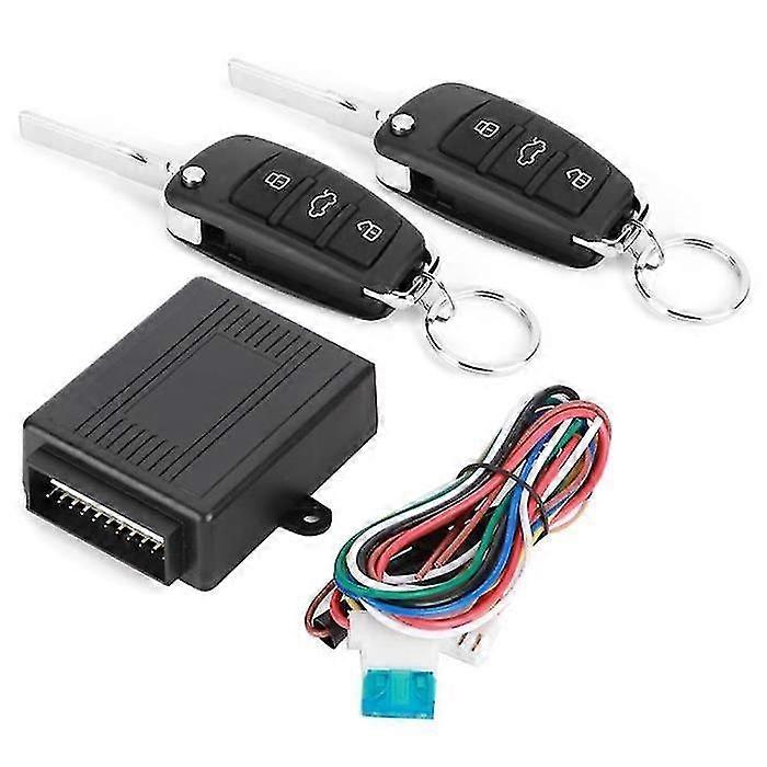 Central Locking Kit Universal Car Alarm System 3 Buttons Central Locking Remote Control Kit