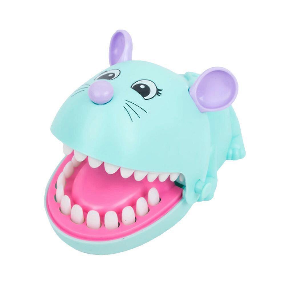 1Pc Funny Biting Finger Toy Creative Rat Teeth Design Biting Finger Prank Game Toy Party Trick Joke Toy