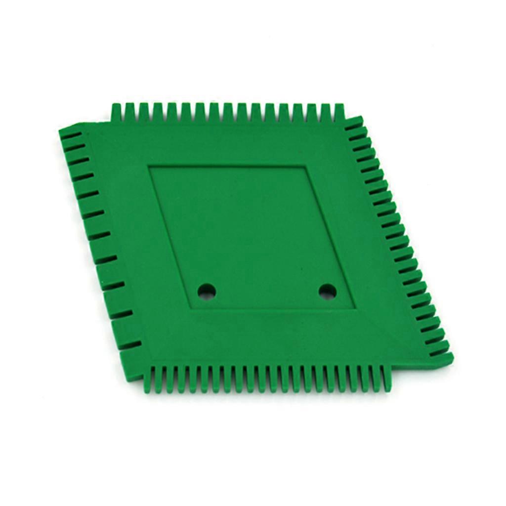 Diatom Mud Art Paint Scraper Rubber Tooth Tooth Comb Scraper Tool