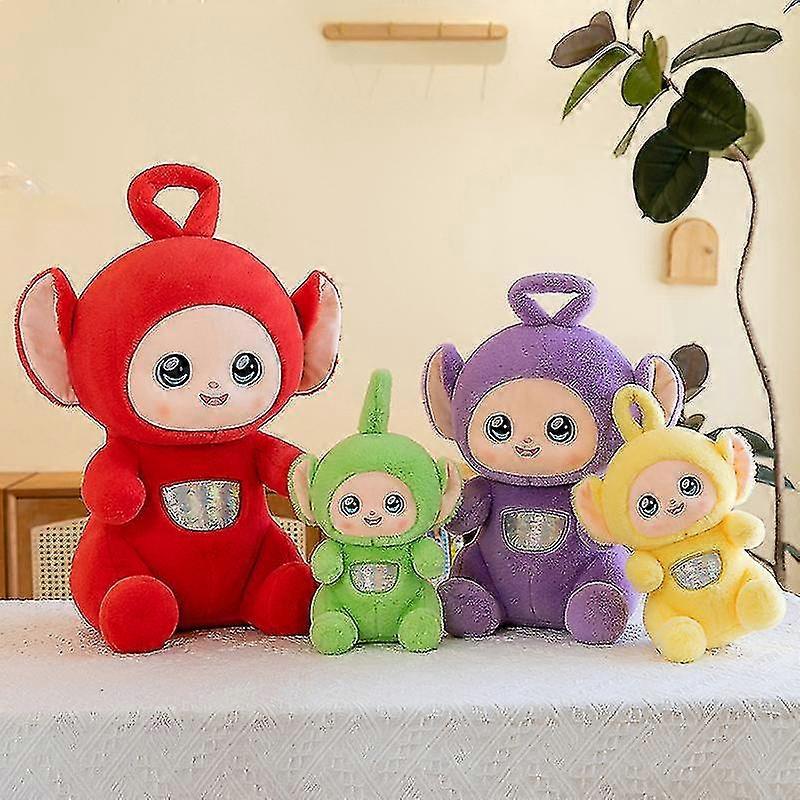 Q-version Teletubbies Plyschleksak Söt fylld docka för barn födelsedagspresent
